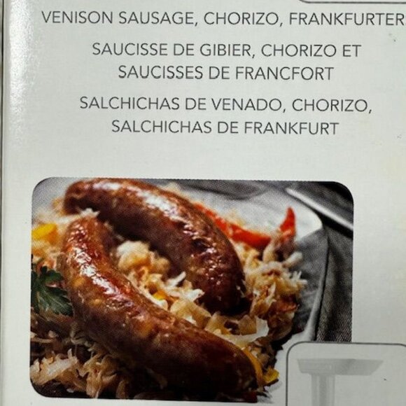 KitchenAid Sausage Stuffer Mixer Attachment + Home Sausage Making Book + Pricker - Picture 6 of 16